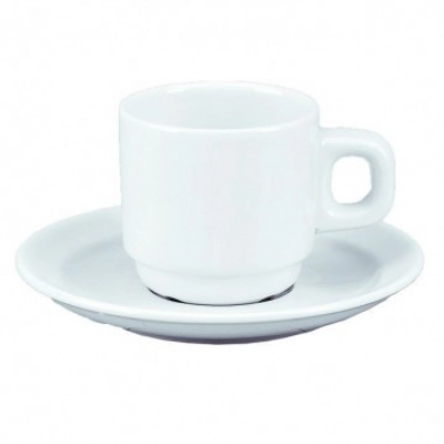 Tasse et sous tasse à café