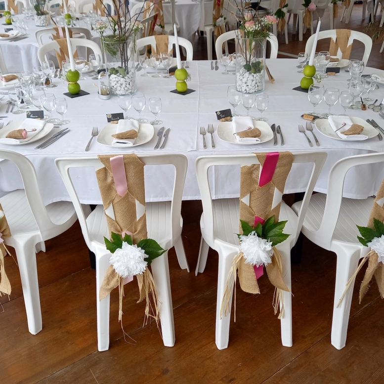 Table ovale mariage